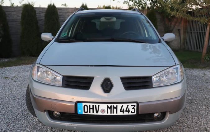 Renault Megane cena 3444 przebieg: 147650, rok produkcji 2005 z Poznań małe 154